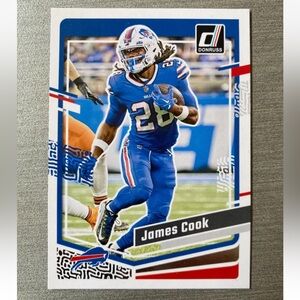 James Cook 2023 Panini Buffalo Bills NFL Football Card